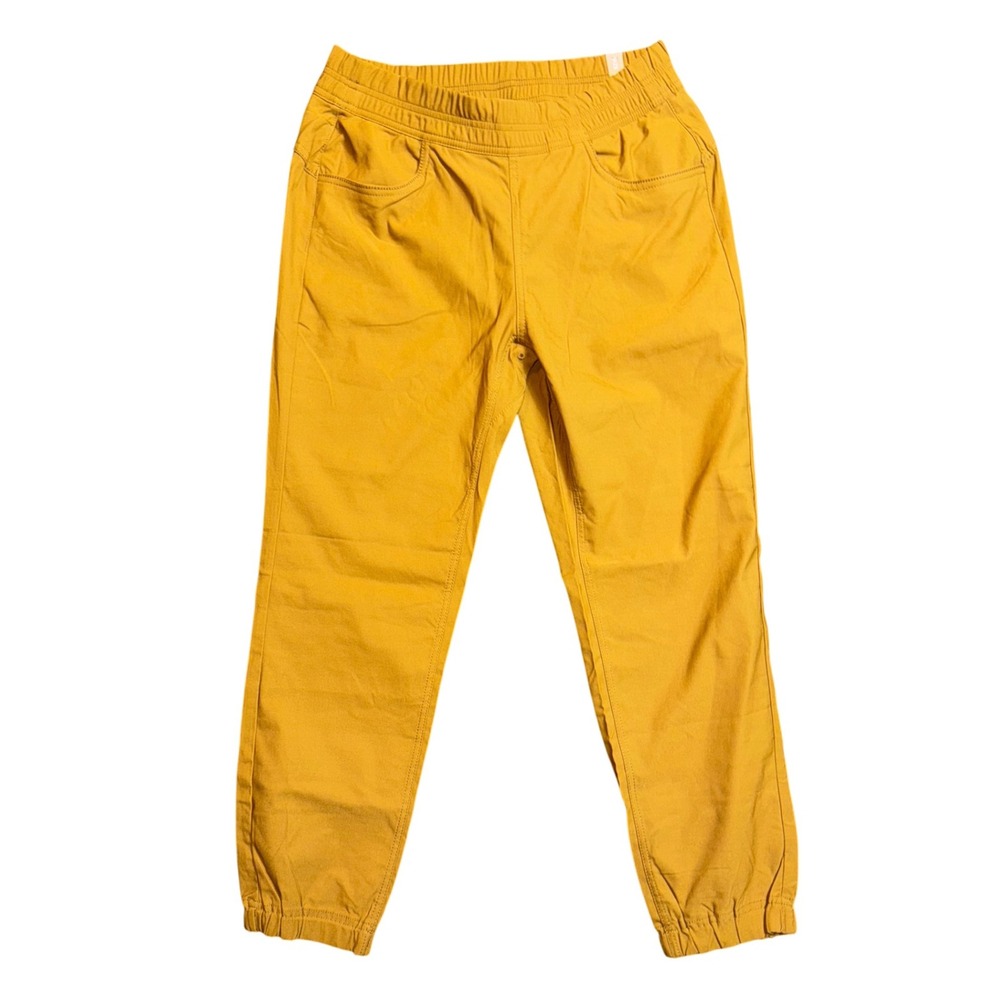 Prana Women's Mustard Yellow Jogger Track Pants